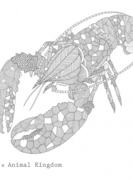 Millie-Marotta-Animal-Kingdom-Lobster