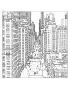 Public-Domain-Adult-Coloring-Page-New-York-City
